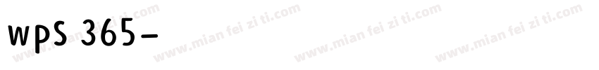wps 365字体转换